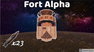 Fort Alpha / Solo-Duo-Trio Base Design / RUST 2021
