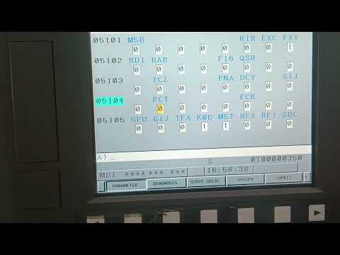 CNC TURNING G84 Peck tapping (Q) is valid when parameter 5104 bit 6 (PCT)is set to1 in FANUC Oi - TF