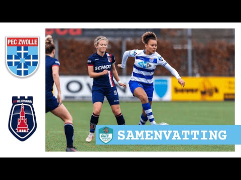 Samenvatting PEC Zwolle Vrouwen - VV Alkmaar Vrouwen | Vrouwen Eredivisie