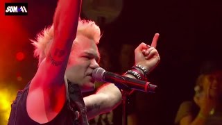 Sum 41 - Live 2016 Full Show HD - Impressive Light Show -  The Green Cabaret Festival