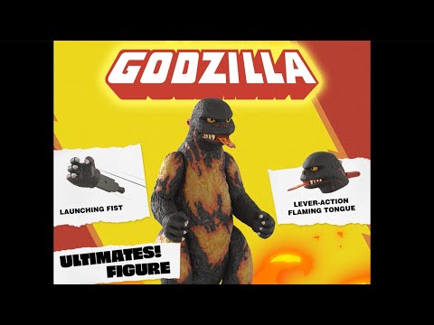Godzilla vs. Destroyah ULTIMATES! Shogun Godzilla (1995) Action Figure Video