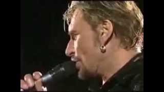 Johnny Hallyday - Derrière L&#39;Amour (Stade de France sous la pluie, 11-09-1998)