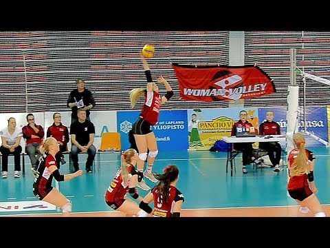 Woman Volley: Lentopallon A-tyttöjen SM-finaalit 5.-6.5 2018 Rovaniemi