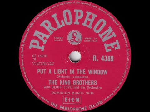 The King Brothers - Put A Light In The Window
