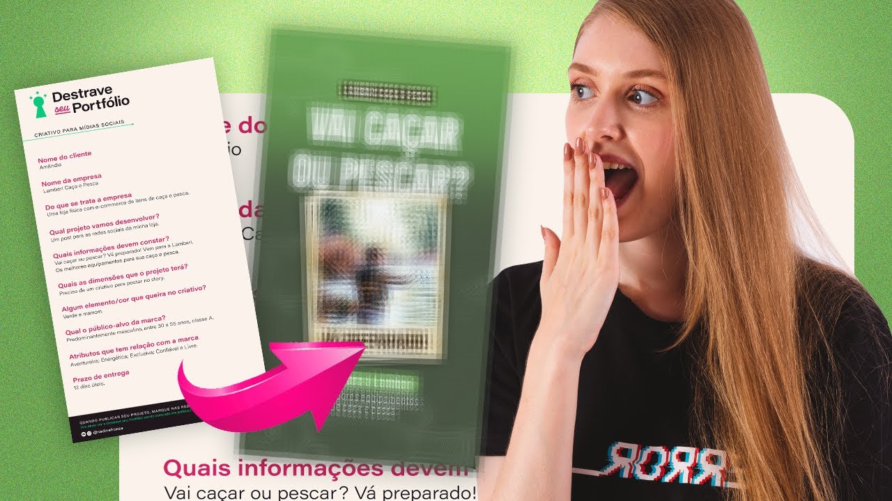 Do briefing fictício ao projeto NA PRÁTICA Design gráfico