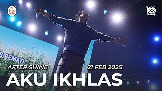 Download lagu AFTERSHINE - AKU IKHLAS (Live Performance at HARJASDA 166 Sidoarjo) mp3