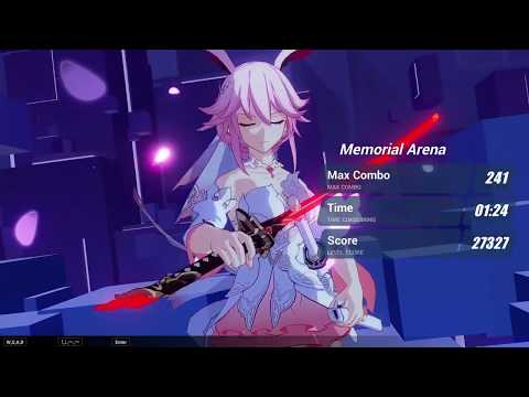 Fuka Azure Empyrea Full set as support Vs Argent Knight Rita