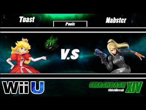 SmashDash XIV: Singles Pools - SSM | Toast (Peach) vs Nabster (Zero Suit Samus)