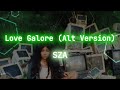 SZA Love Galore Alt Version With Reverb