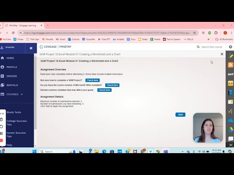 SAM Project 1b Excel Module 01 Creating a Worksheet and a Chart Updated 2024 Diaz Marketing