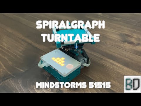 Spiral Graph Turntable | Lego Mindstorms 51515