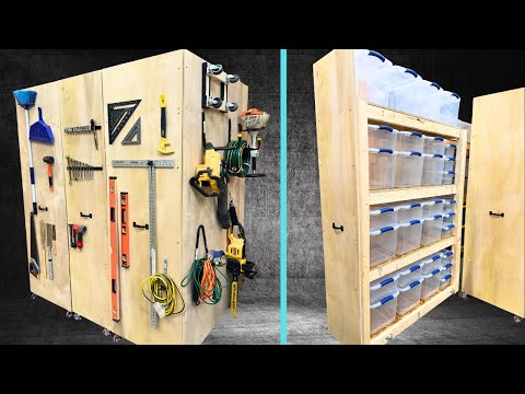 Ultimate Mobile Garage Storage  || Transform Your Garage