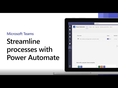 Streamline processes in Microsoft Teams with Power Automate
