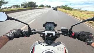 O TEST RIDE QUE EU QUERIA 😅 TRIDENT 800