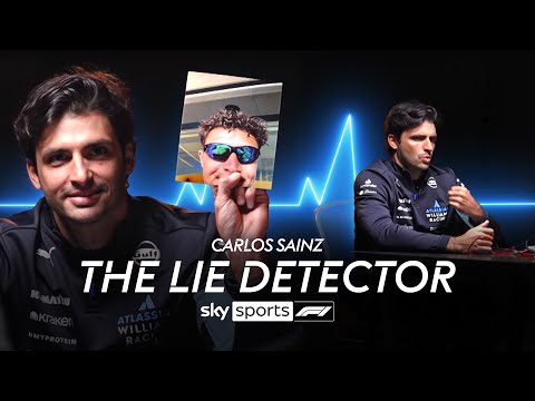 Could Carlos Sainz beat Lando Norris in a boxing match? 😅 | The Lie Detector