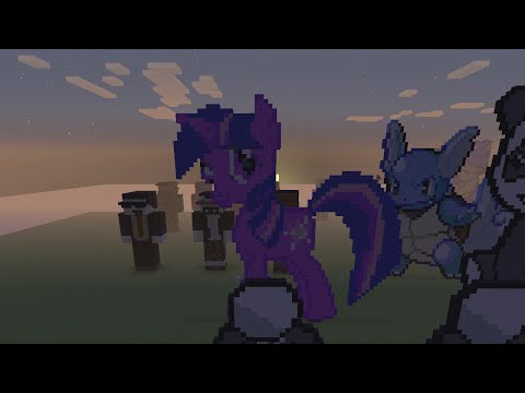 xbox 360 minecraft how to build a pixel art of twilight sparkle