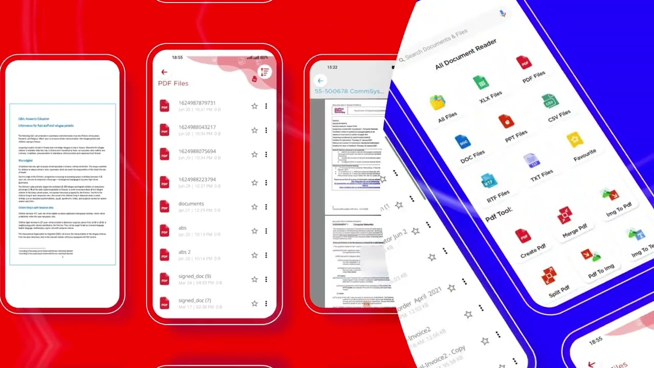 Word, Excel, PDF, PPT Reader's