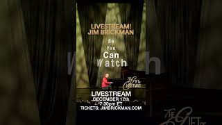 Jim Brickman brings Joy to the World with The Gift of Christmas LIVESTREAM!🎟️