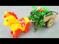 How To Make A Horse Wooden Cart Trolley And A Loaded Lion