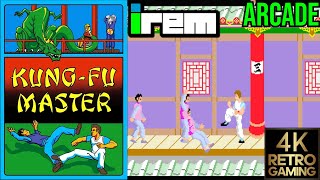 Kung-Fu Master Arcade (Irem 1984) 4k 60fps Longplay