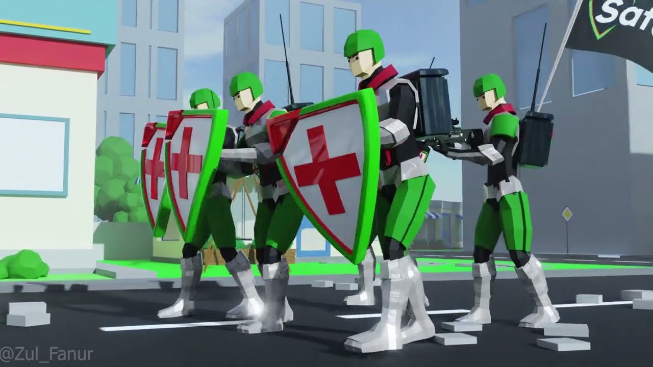 Safuu Army Destroy Bear Market - Zulfanur (Animasi - SMK YP 17 Pare Kediri)