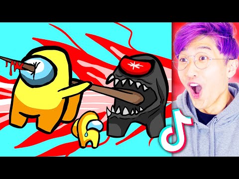 Can We Get These AMONG US TIK TOK HACKS To ACTUALLY WORK!? (INSANE GLITCHES)