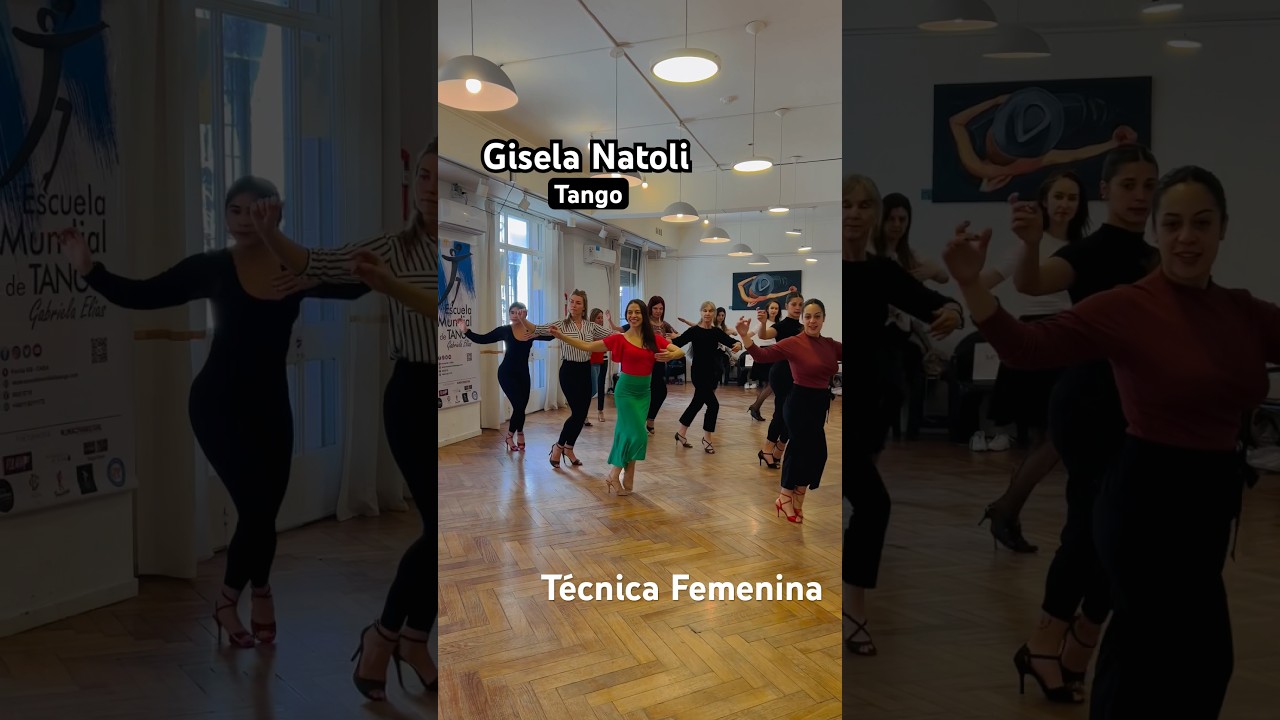 Gisela Natoli. Tango. Followers Technique #asmr #shortvideo #tango #shorts #short