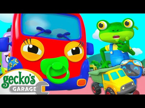 Share the Toy Baby Truck! | Baby Truck | Gecko's Garage | Kids Songs