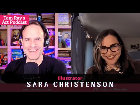 Sara Christenson: The Art of Bunny Attack Illustration - Tom Ray's Art Podcast