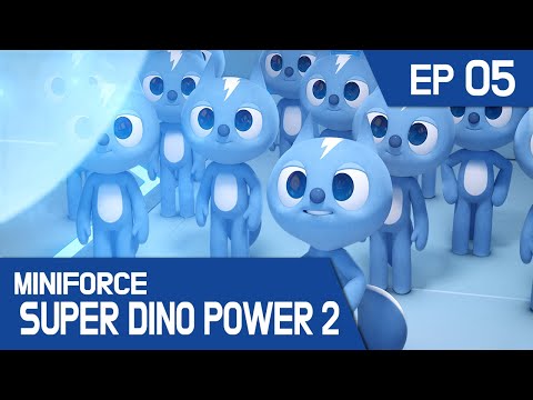 [KidsPang] MINIFORCE Super Dino Power2 Ep.05: Here's Volt, There's Volt!