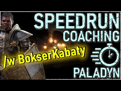 NAUKA SPEEDRUNOWANIA PALADYNEM POD OKIEM MISTRZA "BokserKabaty" /P1 NORM - DIABLO 2: RESURRECTED