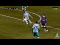 Revivez l'incroyable but de Messi contre le Betis Séville