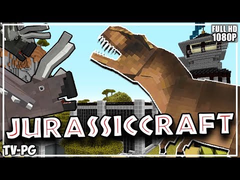 Minecraft Let's Play - "Welcome to Jurassic park" Minecraft Jurassic Craft Ep 1