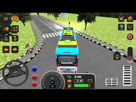 🇮🇩Mobile Bus Simulator || Android Gameplay Ep1 || (By LOCOS)