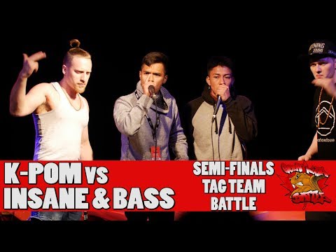 K POM vs INSANE & BASS - GNB 2017 - TAG TEAM SEMI-FINALS