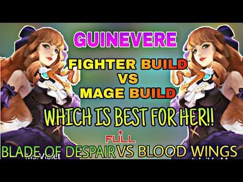 GUINEVERE FIGHTER BUILD VS MAGE BUILD WHICH ONE IS THE BEST?? || MOBILE LEGENDS!!