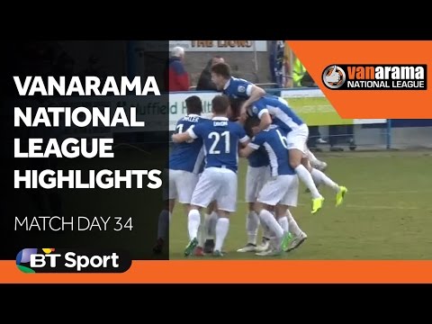 Vanarama National League Highlights Show: Matchday 34