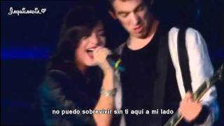 Demi Lovato - Until you&#39;re mine- Live- subtitulado español