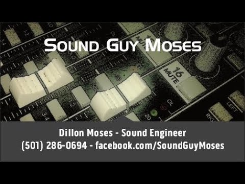 Promotional video thumbnail 1 for Sound Guy Moses