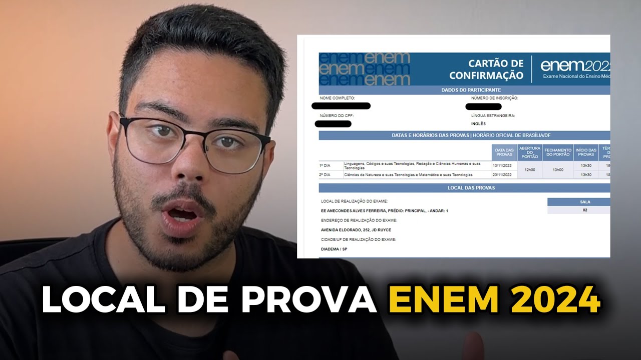 Como Acessar o Local de Prova do ENEM 2024: Passo a Passo Completo