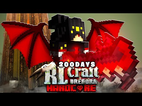 Surviving 200 Days Of HARDCORE RLCRAFT DREGORA