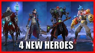 4 NEW HEROES COMING IN THE ORIGINAL SERVER