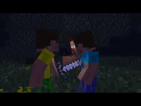 Minecraft 3D SpeedArt #1 Herobrine is dead