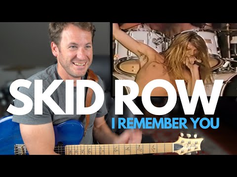 Guitar Teacher REACTS: Skid Row - I Remember You (Live at Wembley Stadium 1991) INCREDIBLE !!