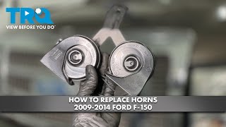 How to Replace Horns 2009-2014 Ford F-150
