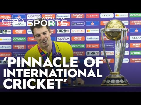 Pat Cummins: Cricket World Cup title a moment to remember - Press Conference | Wide World of Sports