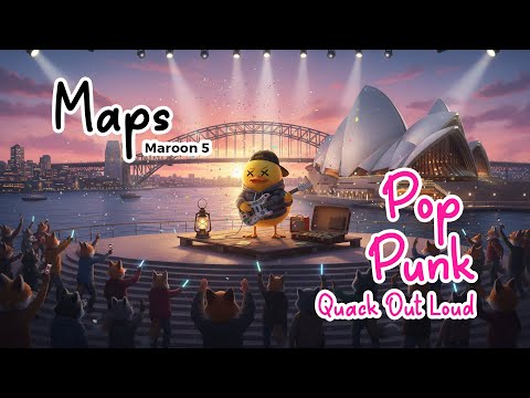 Maps - Maroon 5 Pop Punk Cover by Quack Out Loud