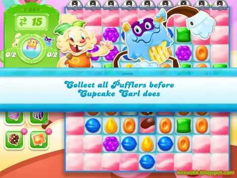 Candy Crush Jelly Saga Level 1354 (3 stars, No boosters)