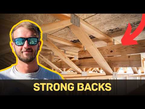 How to Install Strongbacks in a Floor Truss System