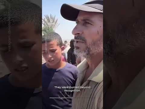 Israeli strike leaves two Palestinians burnt beyond recognition